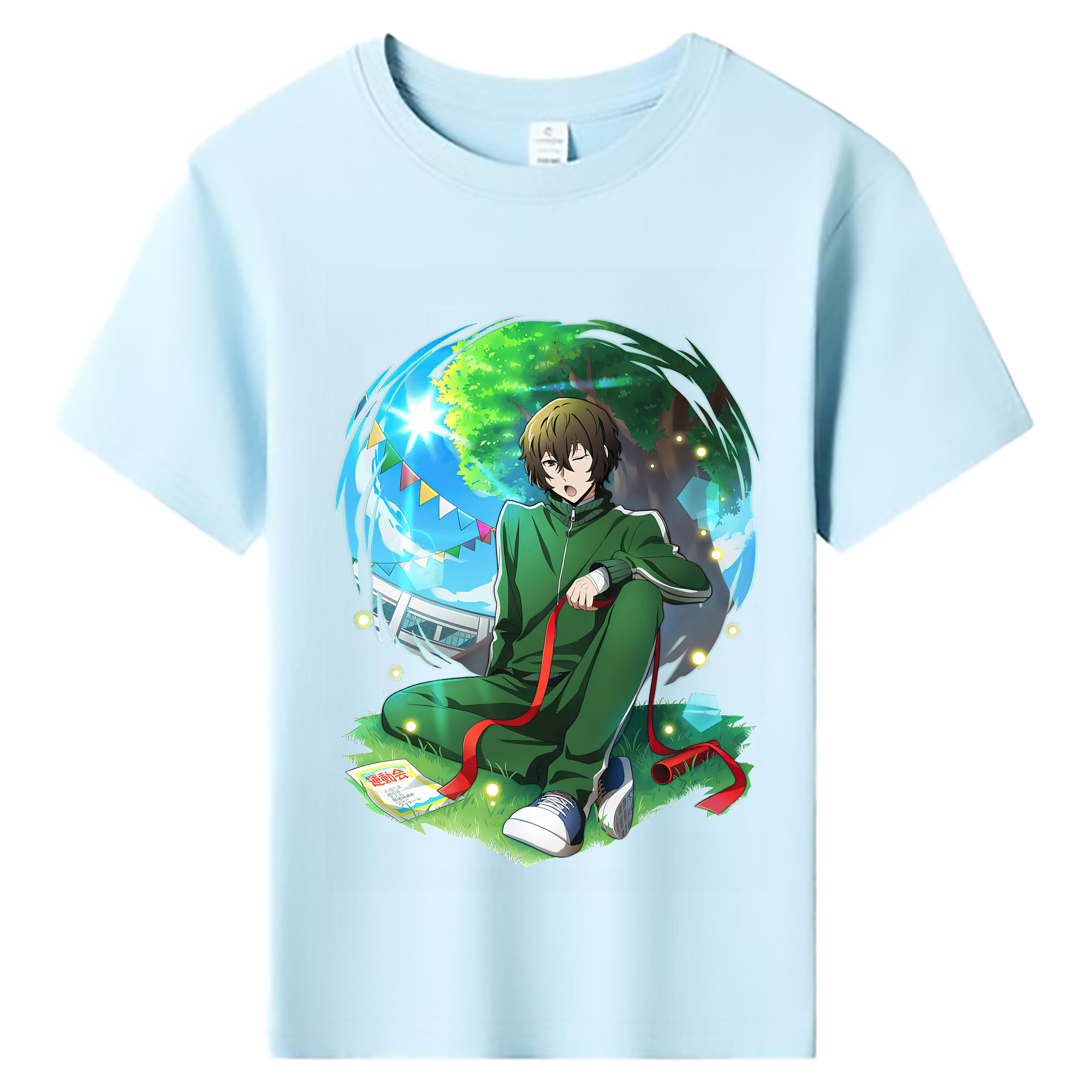 （画像用） 文豪ストレイドッグス Bungo Stray Dogs 綿100％キッズTシャツ（フロントプリント）